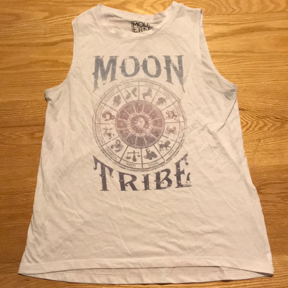 ‘Moon Tribe’ muscle tee